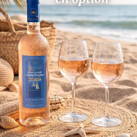 Tatil Evi T3 De 35M2 -Reve D'Azur - 2 Chambres- 2Sdb - Plage De La Nartelle - Arrivee 17H - 20H Maximum - Sejour Au Calme - Caution 100E