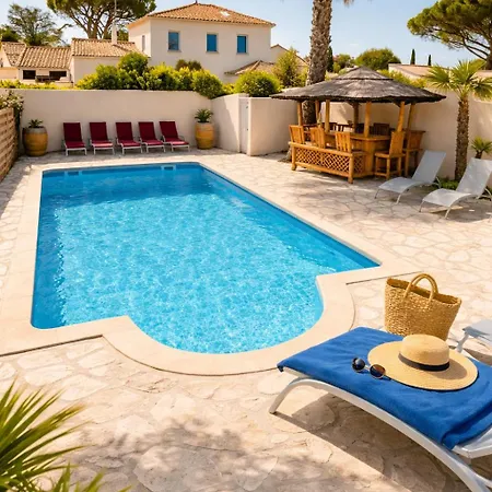 Ferienhaus T3 De 35m2 -reve D'azur - 2 Chambres- 2sdb - De La Nartelle - Arrivee 17h - 20h Maximum - Sejour Au Calme - Caution 100e